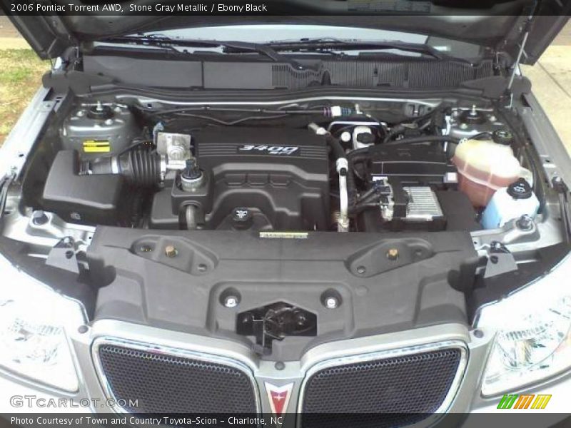 Stone Gray Metallic / Ebony Black 2006 Pontiac Torrent AWD