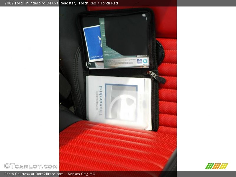 Torch Red / Torch Red 2002 Ford Thunderbird Deluxe Roadster