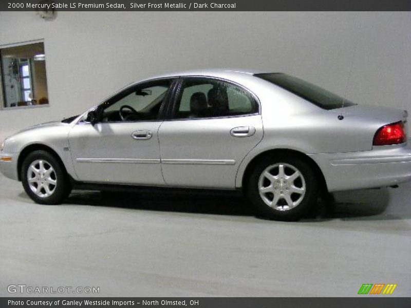 Silver Frost Metallic / Dark Charcoal 2000 Mercury Sable LS Premium Sedan