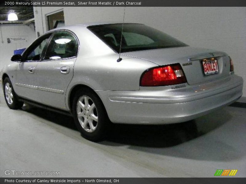 Silver Frost Metallic / Dark Charcoal 2000 Mercury Sable LS Premium Sedan