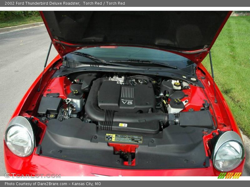 Torch Red / Torch Red 2002 Ford Thunderbird Deluxe Roadster