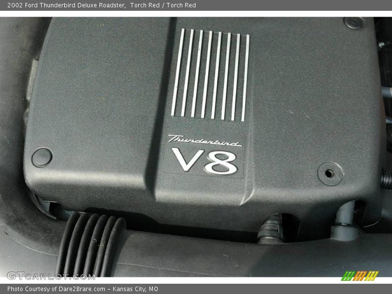 Torch Red / Torch Red 2002 Ford Thunderbird Deluxe Roadster
