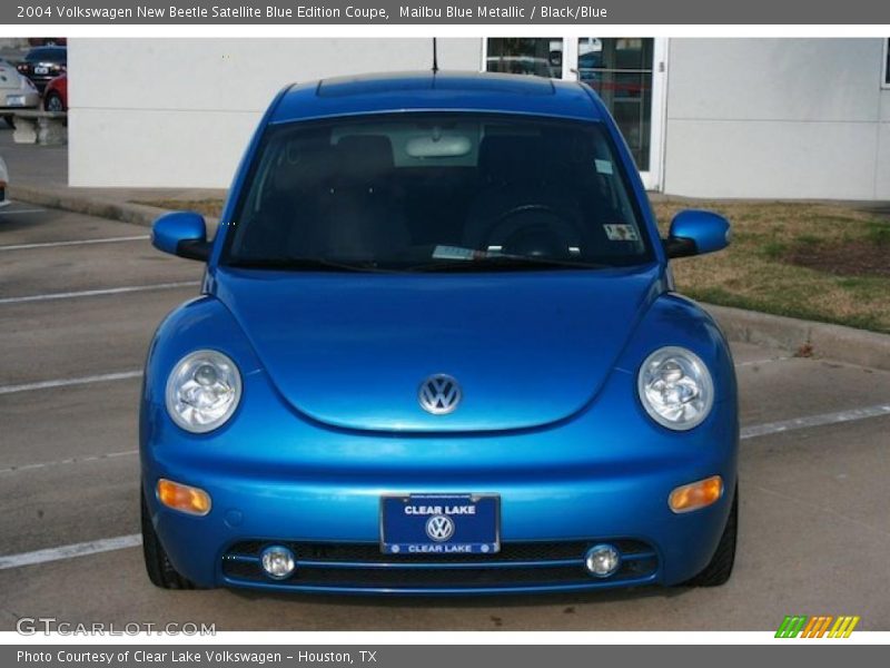 Mailbu Blue Metallic / Black/Blue 2004 Volkswagen New Beetle Satellite Blue Edition Coupe