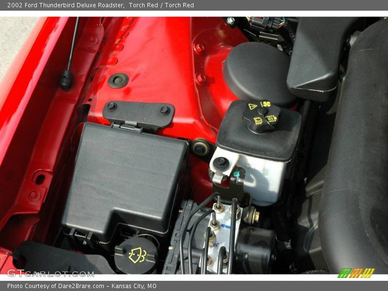 Torch Red / Torch Red 2002 Ford Thunderbird Deluxe Roadster