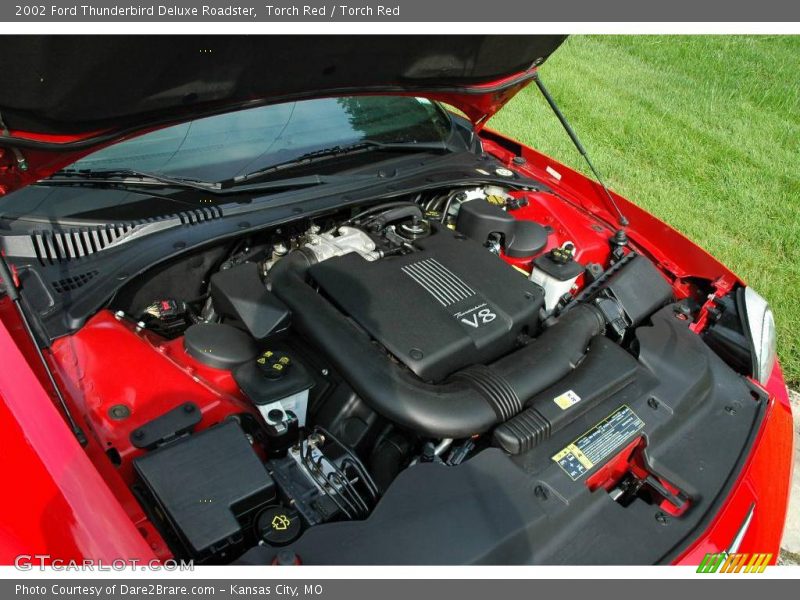 Torch Red / Torch Red 2002 Ford Thunderbird Deluxe Roadster