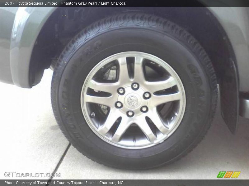 Phantom Gray Pearl / Light Charcoal 2007 Toyota Sequoia Limited