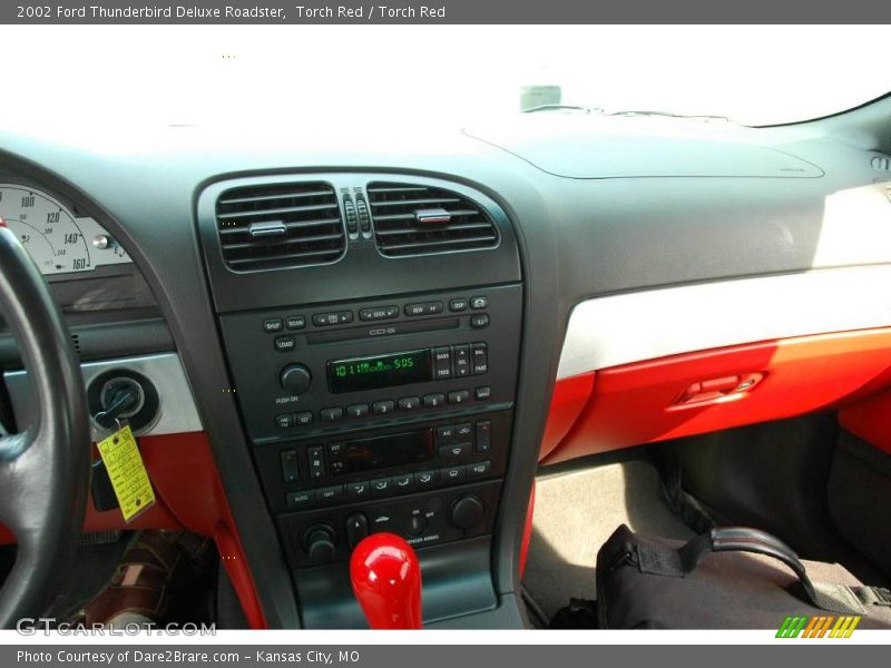 Torch Red / Torch Red 2002 Ford Thunderbird Deluxe Roadster