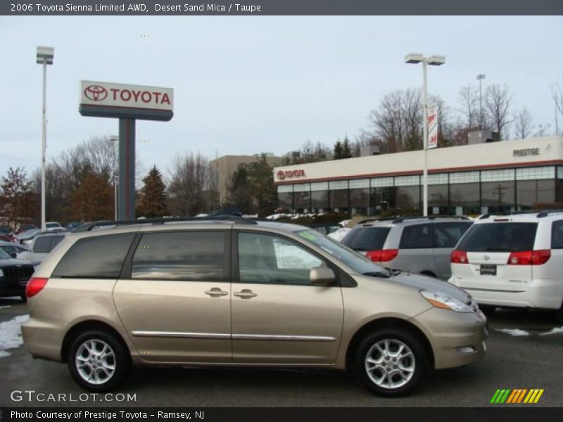 Desert Sand Mica / Taupe 2006 Toyota Sienna Limited AWD