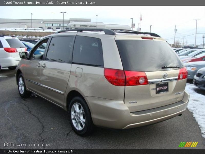 Desert Sand Mica / Taupe 2006 Toyota Sienna Limited AWD