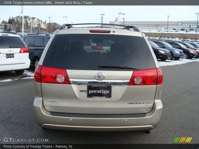Desert Sand Mica / Taupe 2006 Toyota Sienna Limited AWD