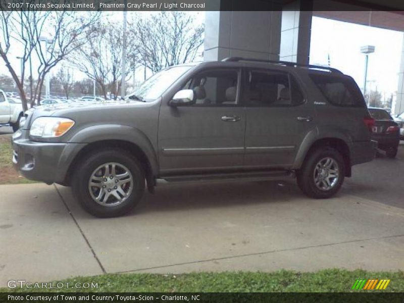 Phantom Gray Pearl / Light Charcoal 2007 Toyota Sequoia Limited