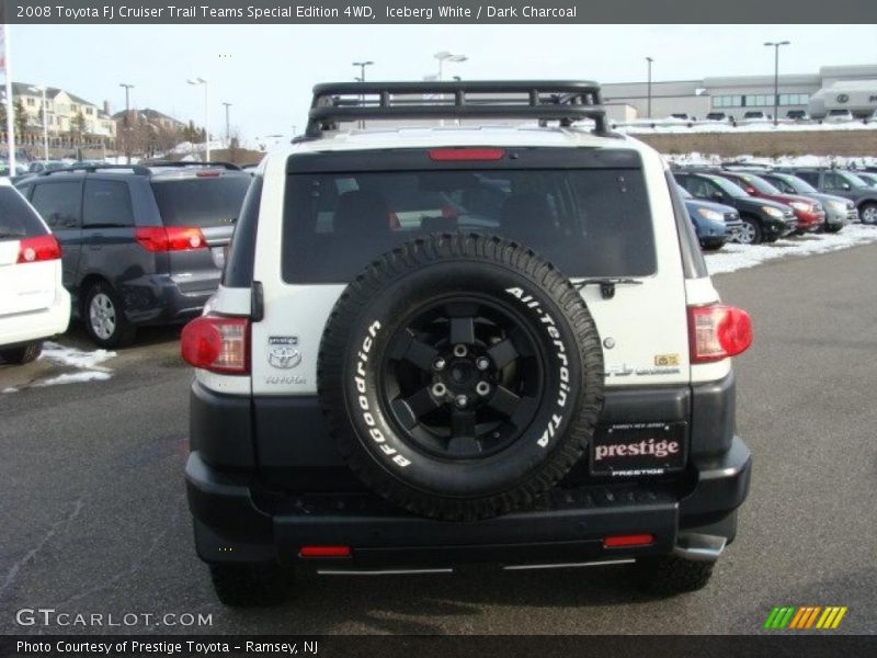 Iceberg White / Dark Charcoal 2008 Toyota FJ Cruiser Trail Teams Special Edition 4WD