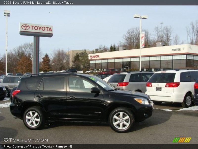 Black / Taupe 2006 Toyota RAV4 Limited 4WD