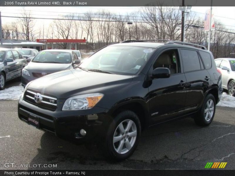 Black / Taupe 2006 Toyota RAV4 Limited 4WD