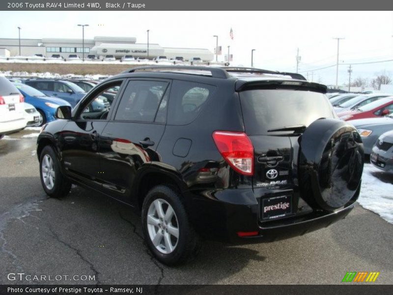 Black / Taupe 2006 Toyota RAV4 Limited 4WD