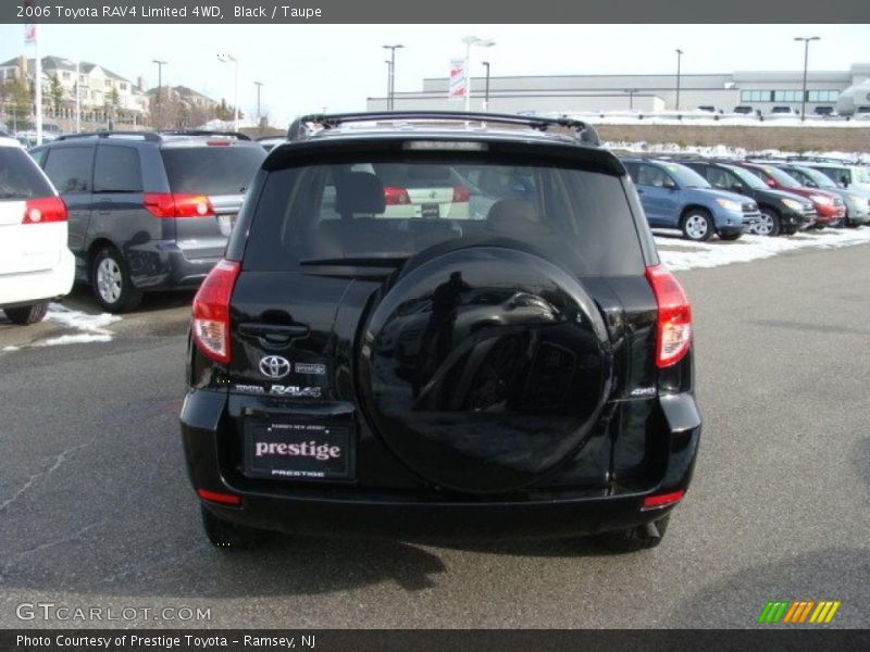 Black / Taupe 2006 Toyota RAV4 Limited 4WD