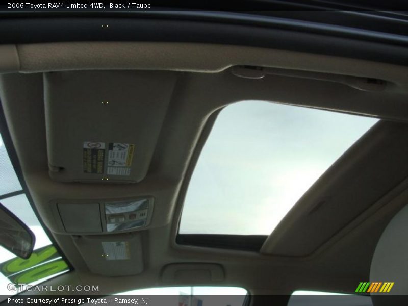Black / Taupe 2006 Toyota RAV4 Limited 4WD