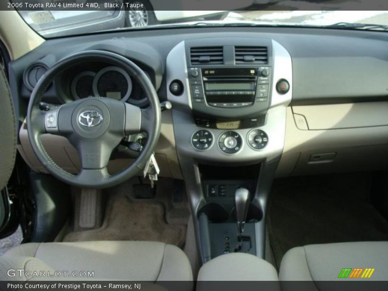 Black / Taupe 2006 Toyota RAV4 Limited 4WD