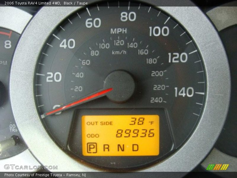 Black / Taupe 2006 Toyota RAV4 Limited 4WD