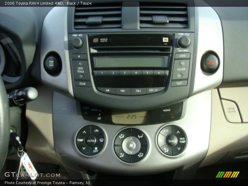 Black / Taupe 2006 Toyota RAV4 Limited 4WD