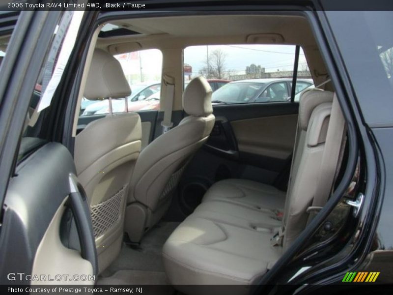 Black / Taupe 2006 Toyota RAV4 Limited 4WD