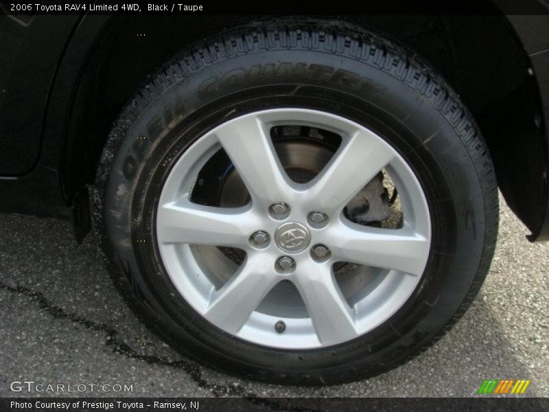 Black / Taupe 2006 Toyota RAV4 Limited 4WD