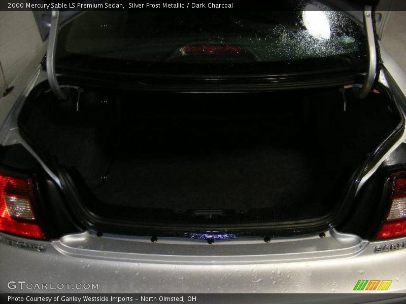 Silver Frost Metallic / Dark Charcoal 2000 Mercury Sable LS Premium Sedan