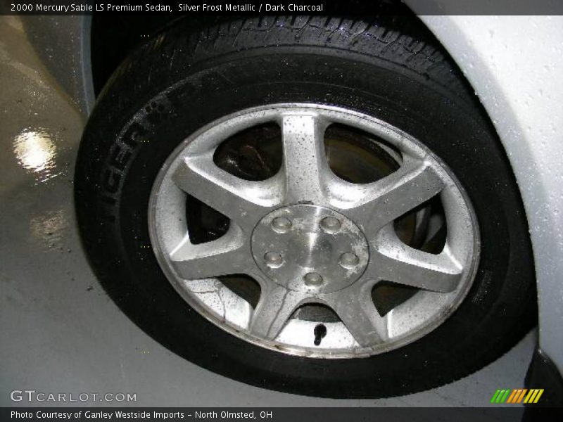 Silver Frost Metallic / Dark Charcoal 2000 Mercury Sable LS Premium Sedan