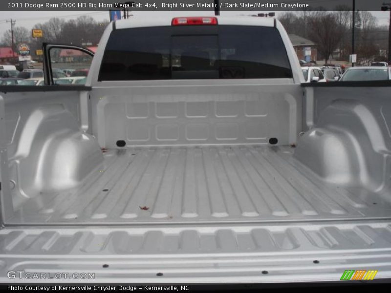Bright Silver Metallic / Dark Slate/Medium Graystone 2011 Dodge Ram 2500 HD Big Horn Mega Cab 4x4