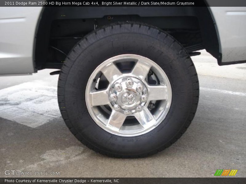  2011 Ram 2500 HD Big Horn Mega Cab 4x4 Wheel