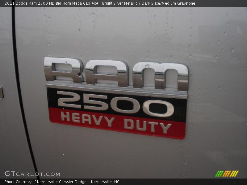  2011 Ram 2500 HD Big Horn Mega Cab 4x4 Logo