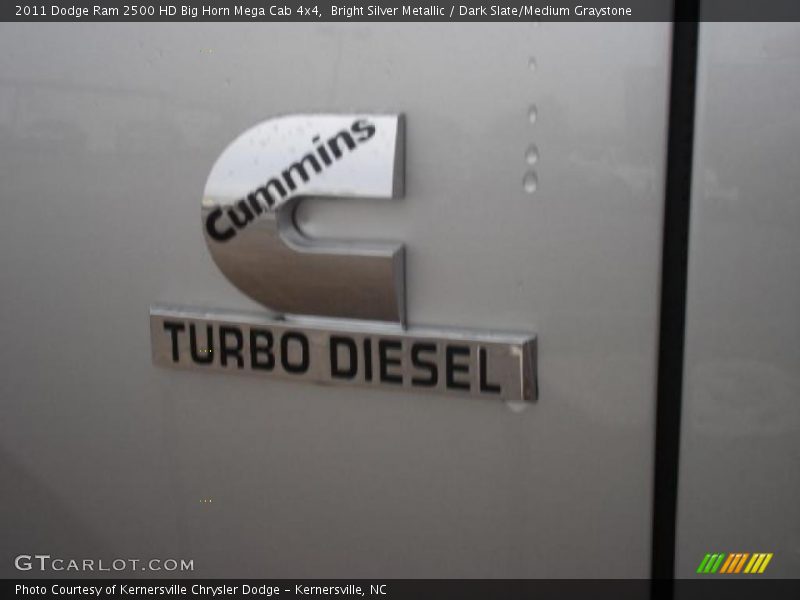  2011 Ram 2500 HD Big Horn Mega Cab 4x4 Logo