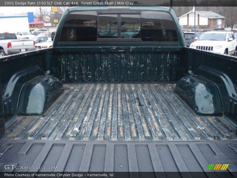 Forest Green Pearl / Mist Gray 2001 Dodge Ram 1500 SLT Club Cab 4x4