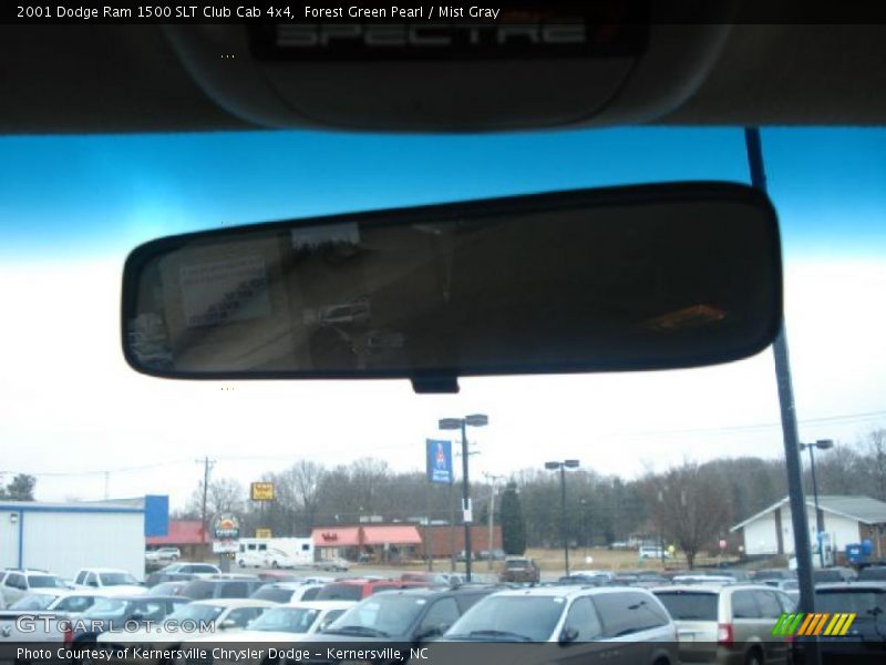 Forest Green Pearl / Mist Gray 2001 Dodge Ram 1500 SLT Club Cab 4x4
