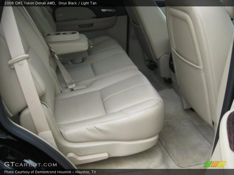 Onyx Black / Light Tan 2008 GMC Yukon Denali AWD