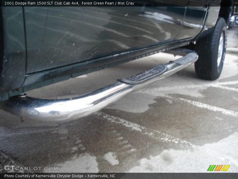 Forest Green Pearl / Mist Gray 2001 Dodge Ram 1500 SLT Club Cab 4x4