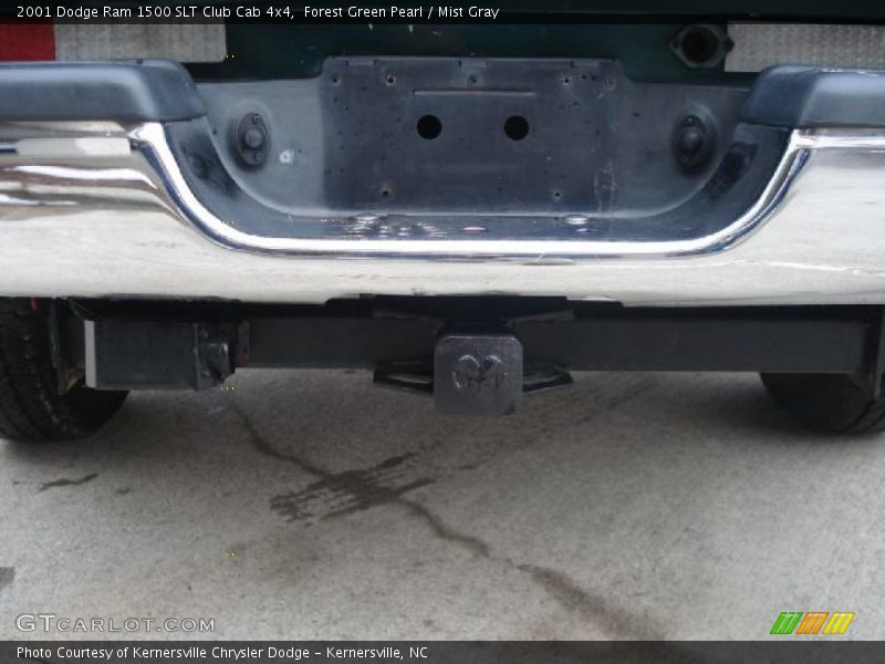 Forest Green Pearl / Mist Gray 2001 Dodge Ram 1500 SLT Club Cab 4x4