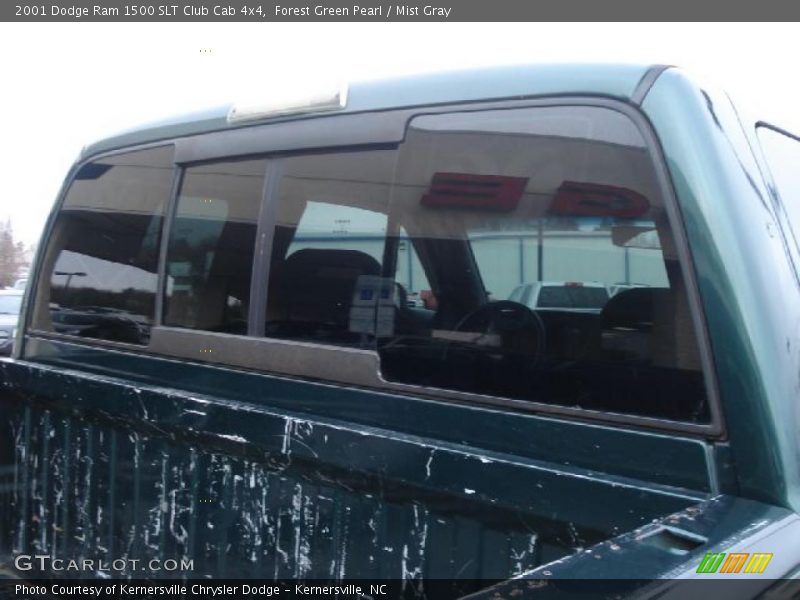Forest Green Pearl / Mist Gray 2001 Dodge Ram 1500 SLT Club Cab 4x4