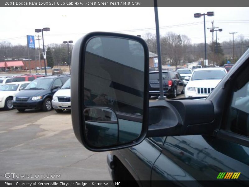 Forest Green Pearl / Mist Gray 2001 Dodge Ram 1500 SLT Club Cab 4x4