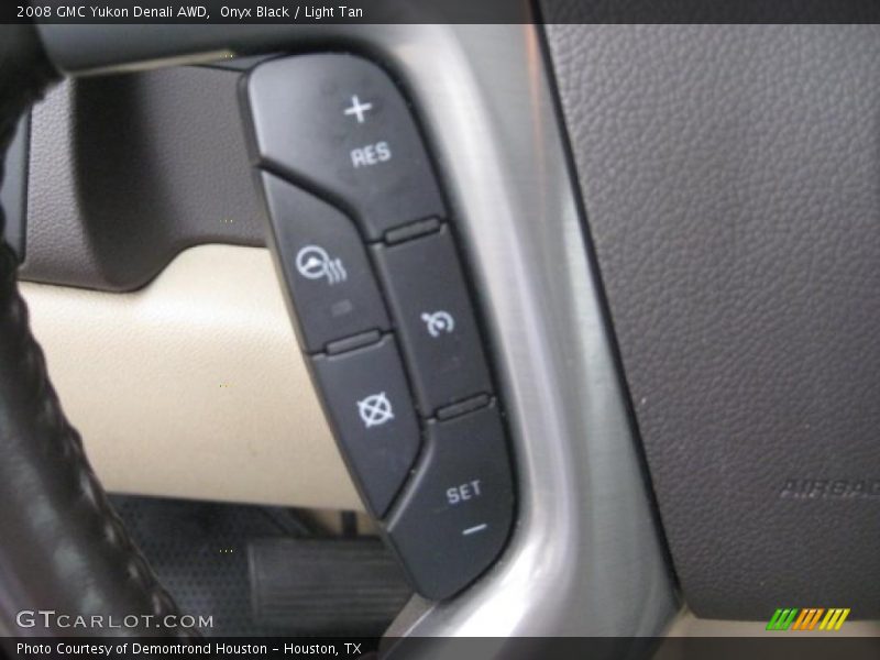 Onyx Black / Light Tan 2008 GMC Yukon Denali AWD