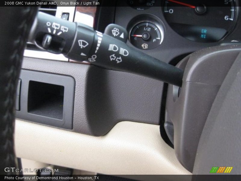 Onyx Black / Light Tan 2008 GMC Yukon Denali AWD
