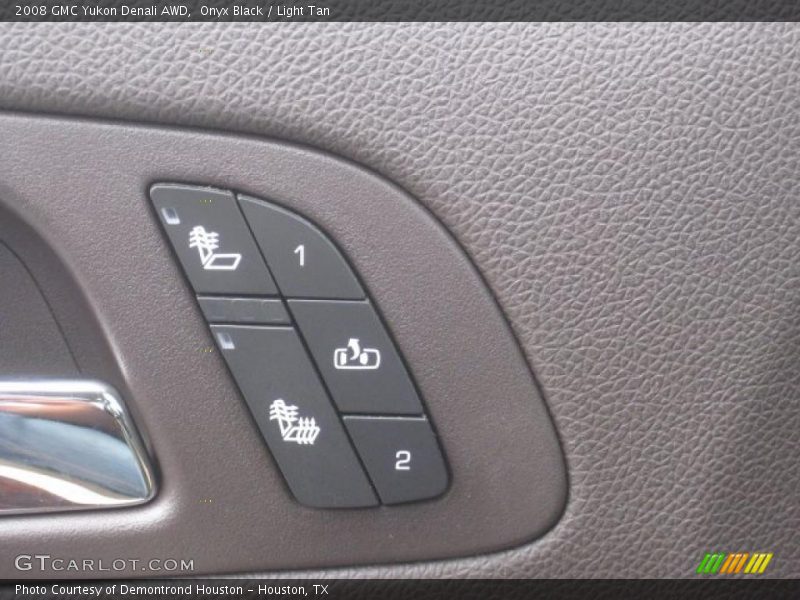 Onyx Black / Light Tan 2008 GMC Yukon Denali AWD
