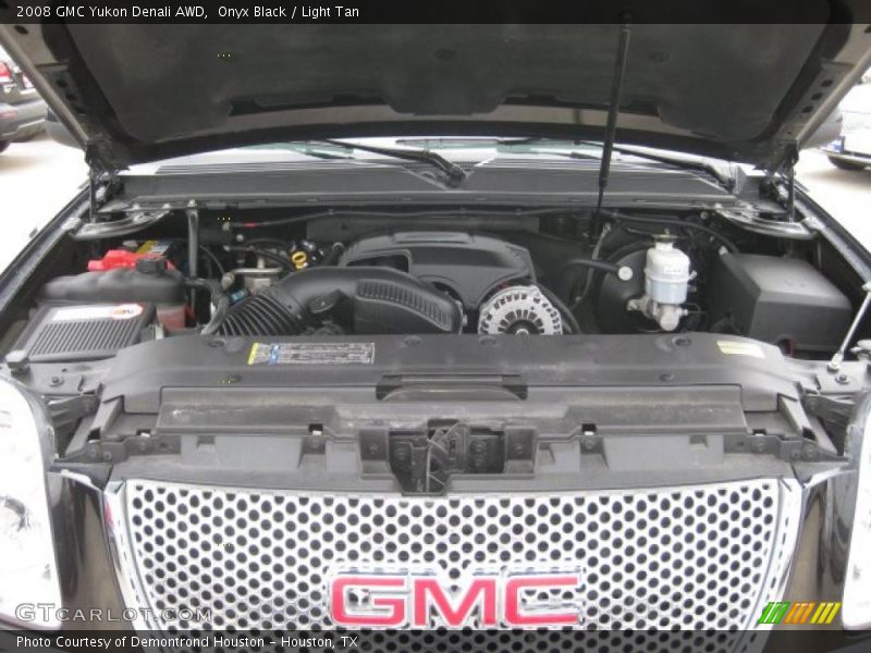 Onyx Black / Light Tan 2008 GMC Yukon Denali AWD
