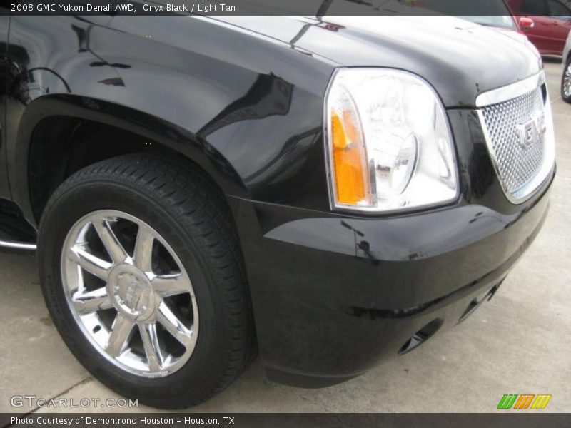 Onyx Black / Light Tan 2008 GMC Yukon Denali AWD