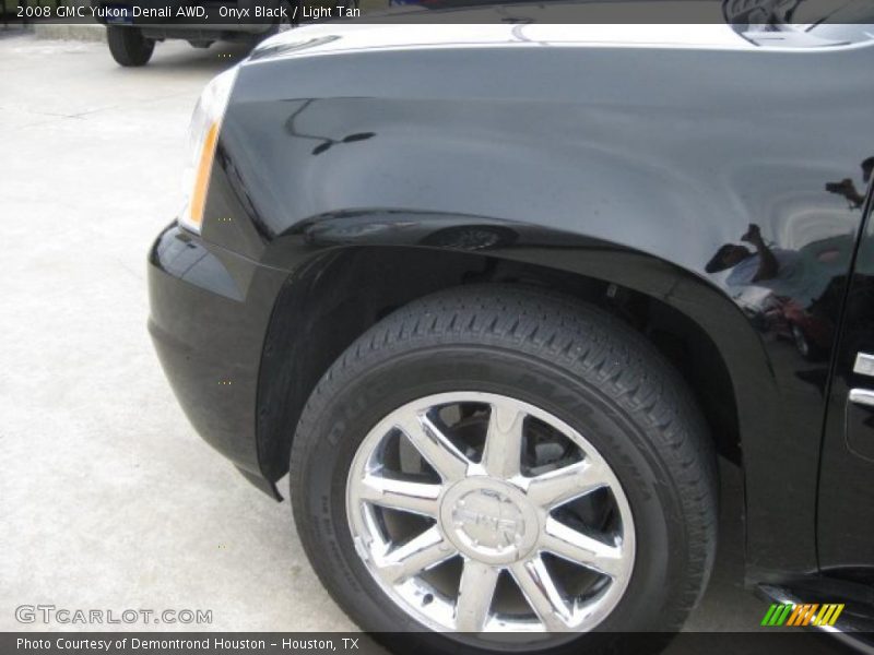 Onyx Black / Light Tan 2008 GMC Yukon Denali AWD