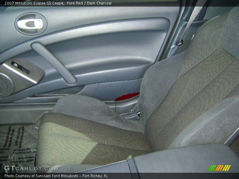 Pure Red / Dark Charcoal 2007 Mitsubishi Eclipse GS Coupe