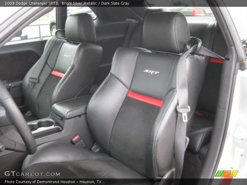Bright Silver Metallic / Dark Slate Gray 2009 Dodge Challenger SRT8