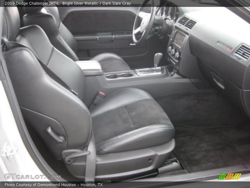 Bright Silver Metallic / Dark Slate Gray 2009 Dodge Challenger SRT8