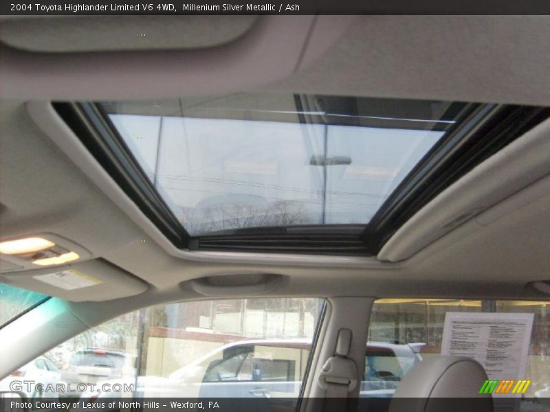 Millenium Silver Metallic / Ash 2004 Toyota Highlander Limited V6 4WD