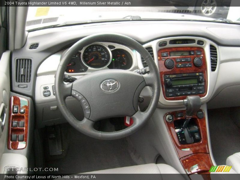 Millenium Silver Metallic / Ash 2004 Toyota Highlander Limited V6 4WD